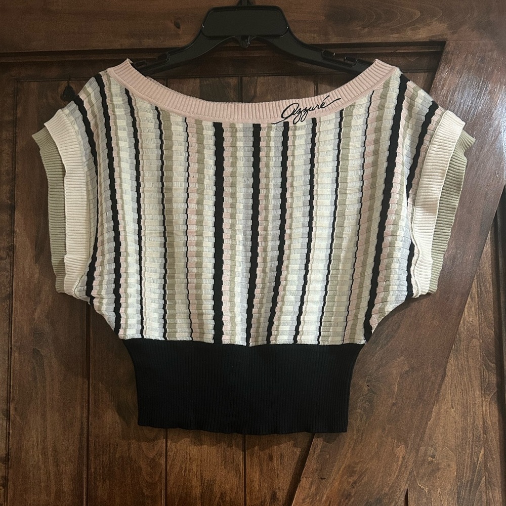 Azzure Sweater in Cream Multi